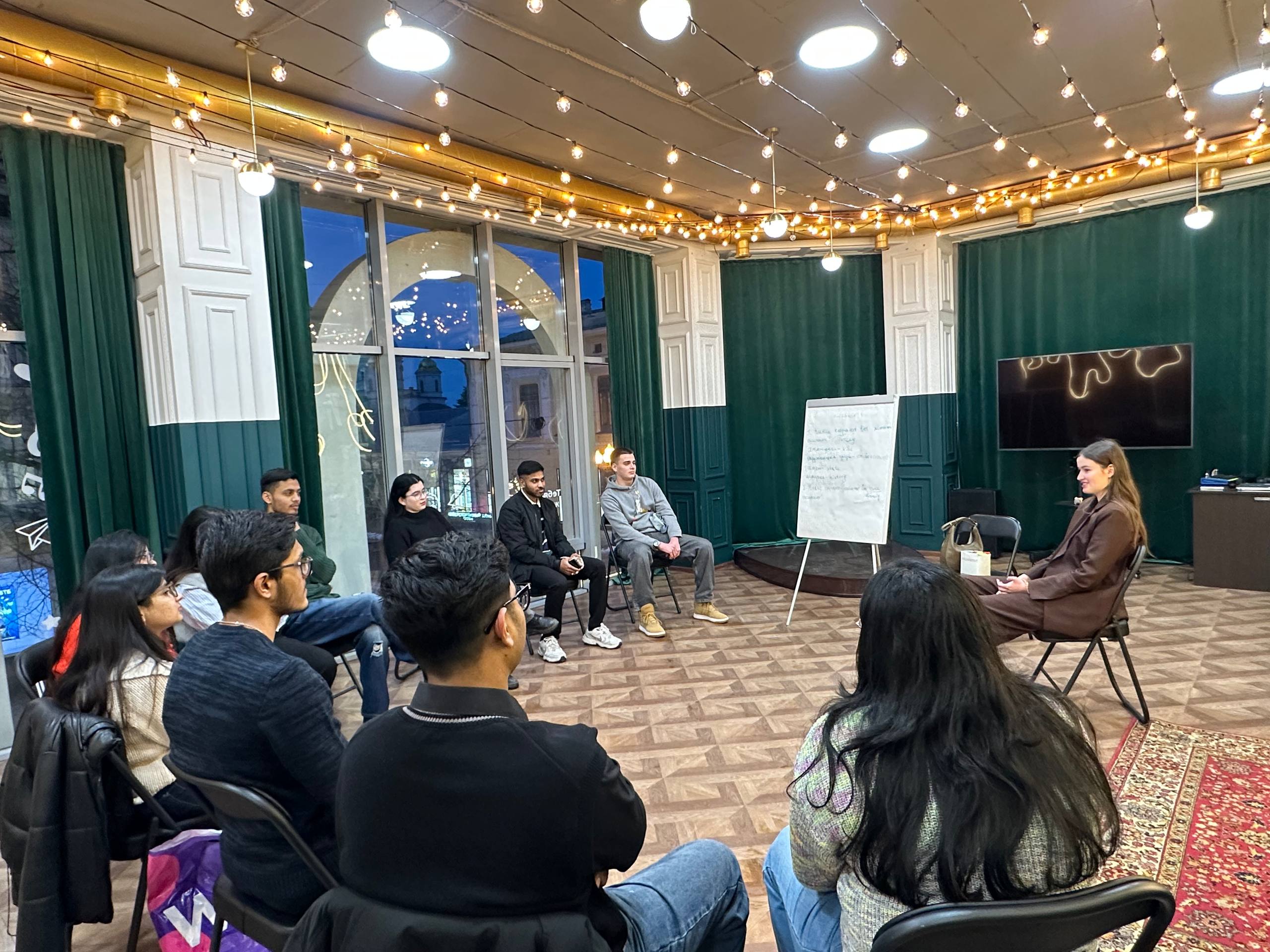 IFC language exchange in a circle