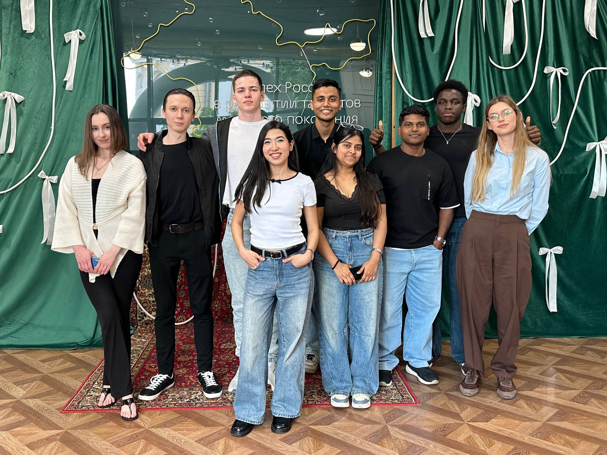 Members at International Friends Club